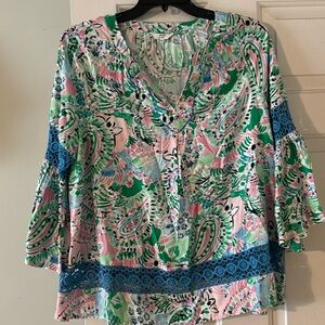 Net crown and ivy top